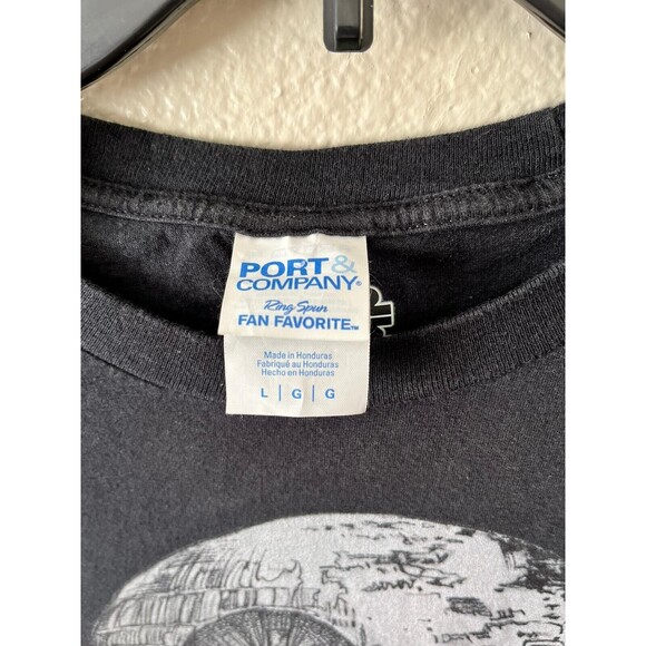 Star Wars Mens T-Shirt L Darth Vader Black Short Sleeve Tee - Picture 4 of 4